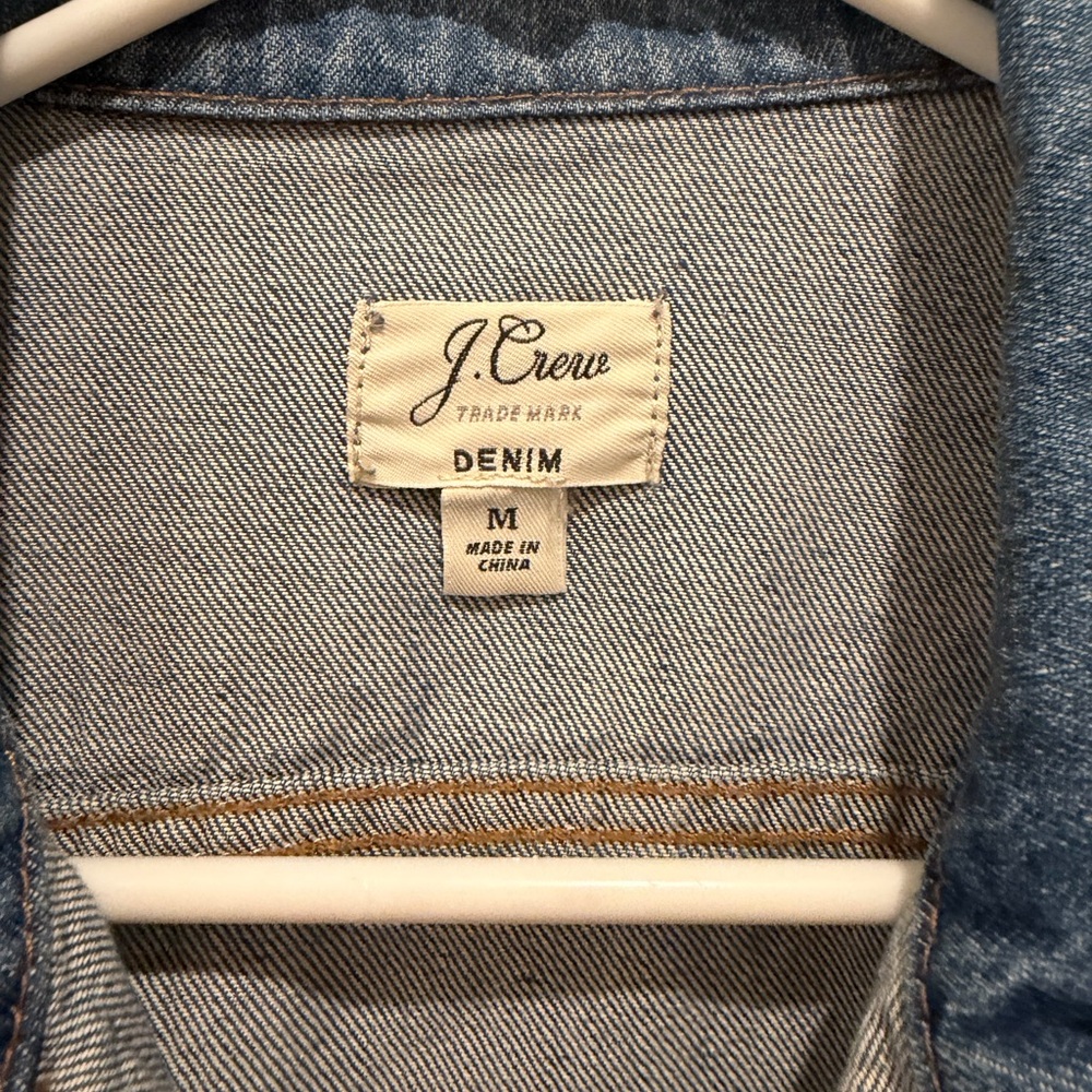 Jcrew Denim Jacket - Picture 2 of 2
